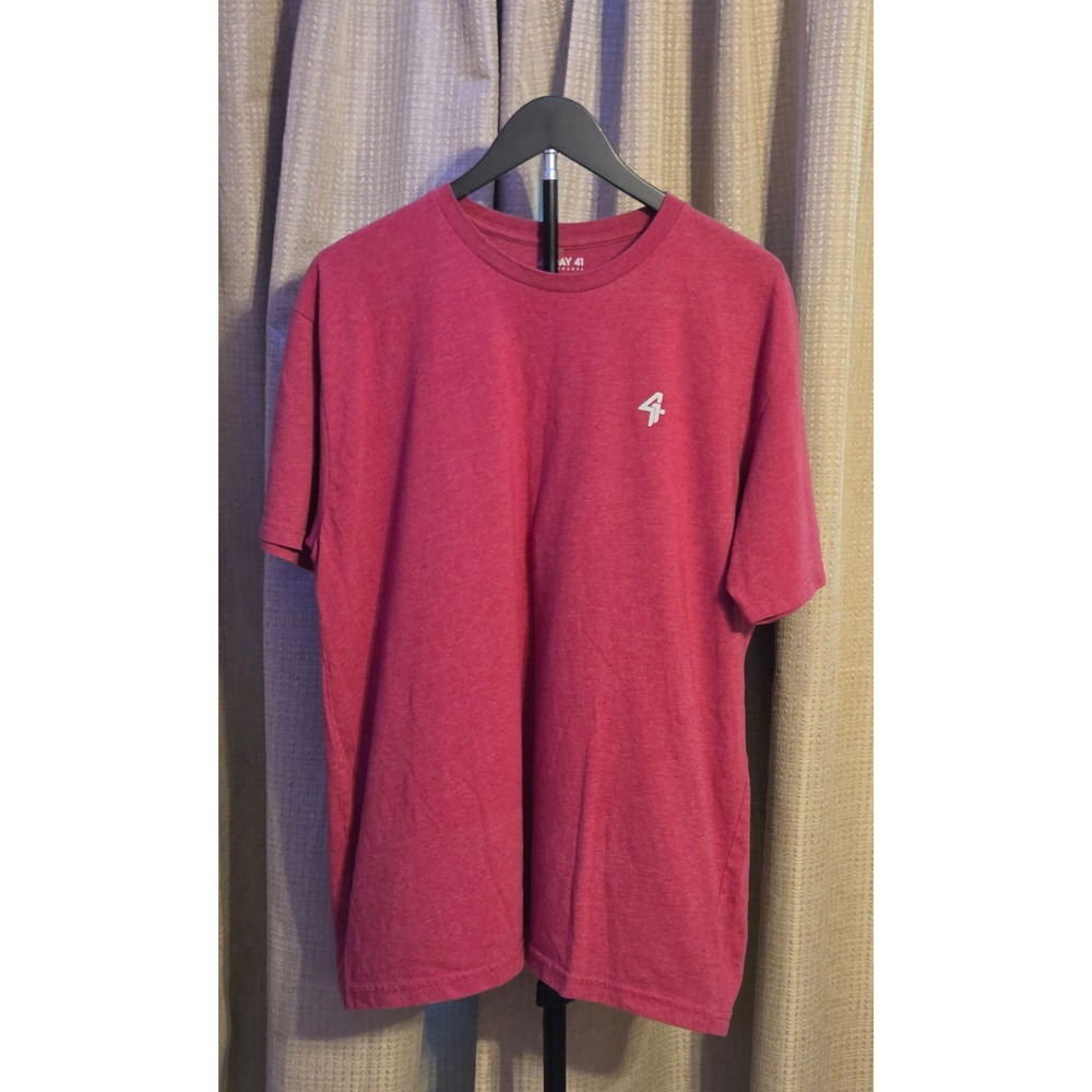 Day‎ 41 Apparel Short Sleeve T-Shirt Men's Size XL Red